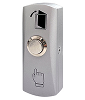 push button metal case