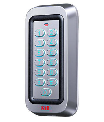 Icy Blue Illuminated Keyboard Access Control K602